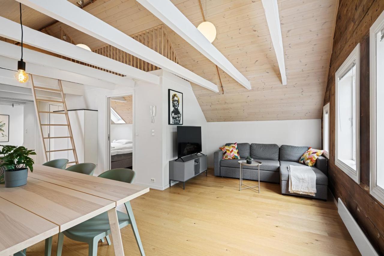 Charming Rooftop Apartment In Heart Of Stavanger Ngoại thất bức ảnh