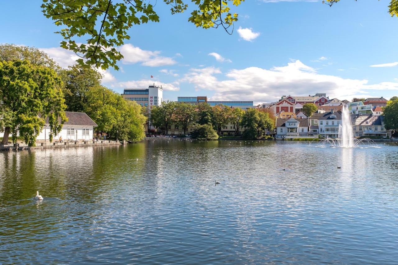 Charming Rooftop Apartment In Heart Of Stavanger Ngoại thất bức ảnh