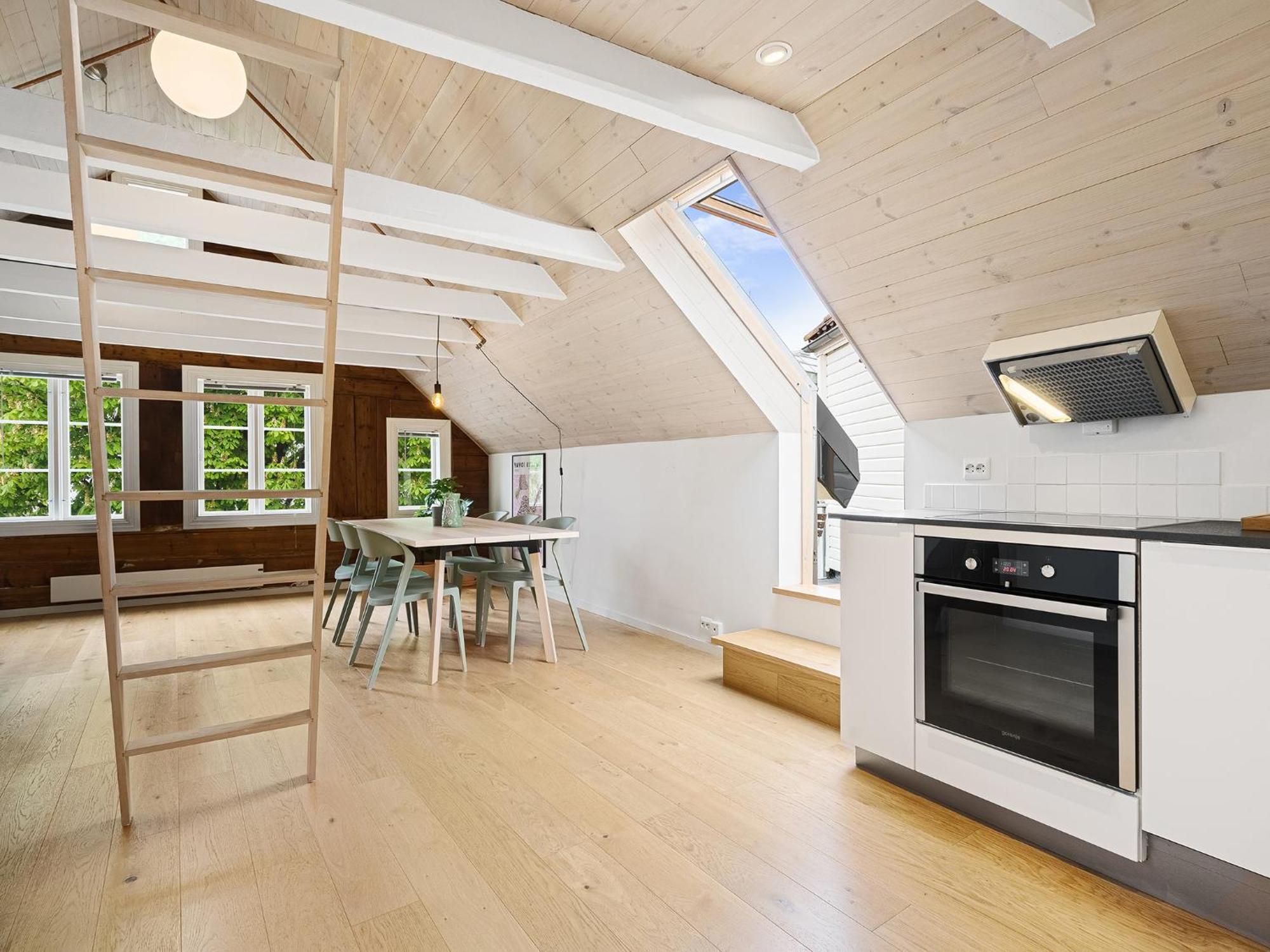 Charming Rooftop Apartment In Heart Of Stavanger Ngoại thất bức ảnh